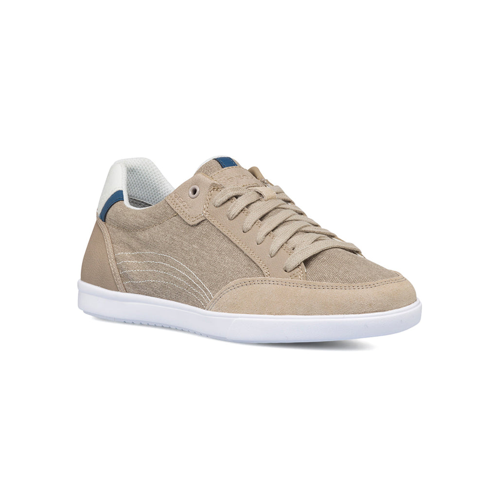 Sneakers beige in tela da uomo Geox Walee
