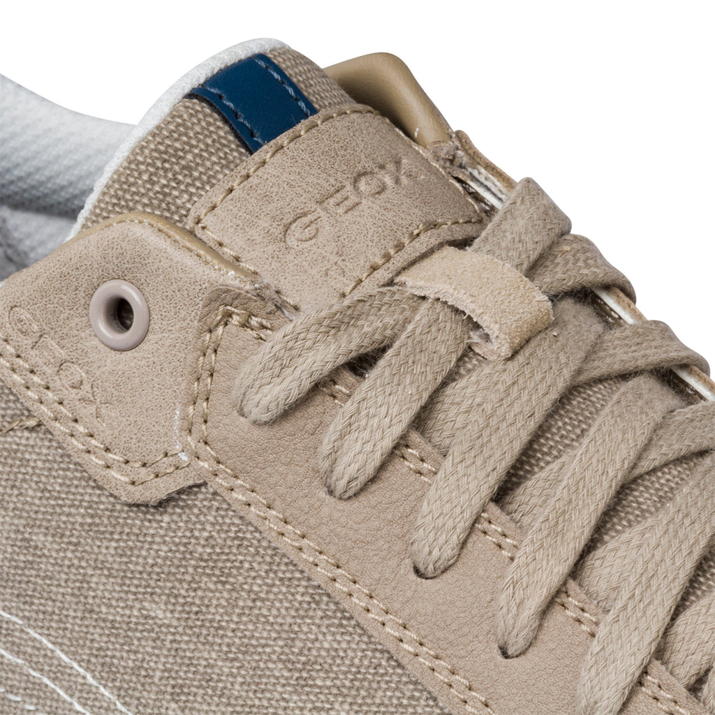 Sneakers beige in tela da uomo Geox Walee