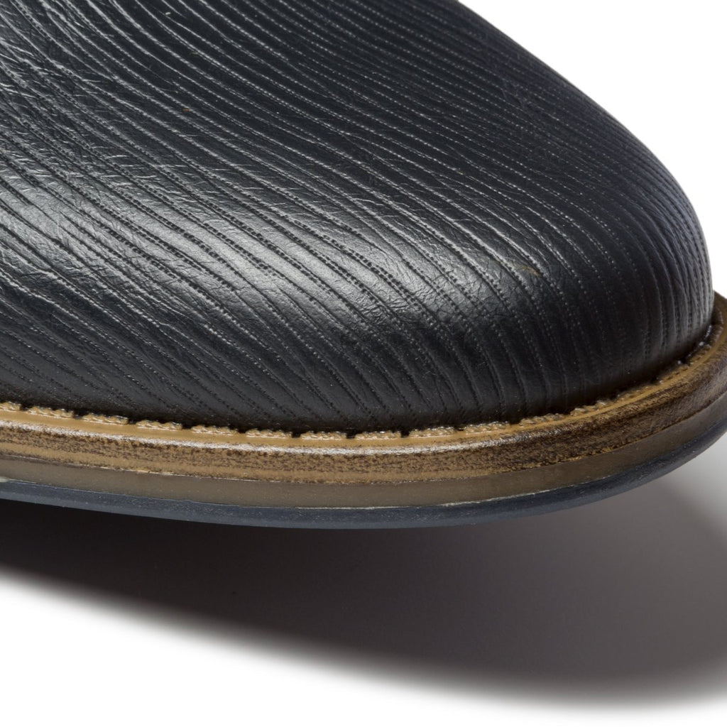 Stringate blu navy con lacci marroni Patrick