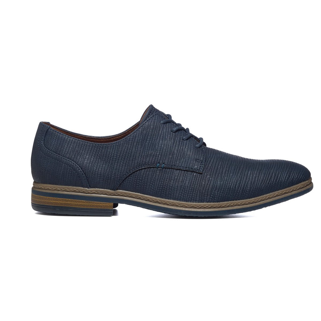 Stringate blu navy con allacciatura Derby Patrick