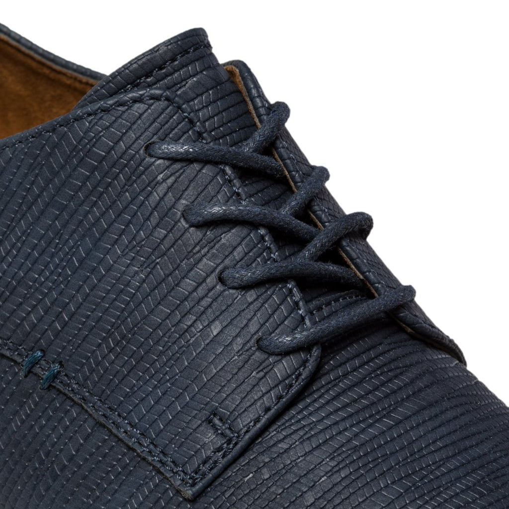 Stringate blu navy con allacciatura Derby Patrick