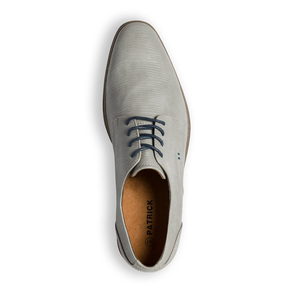 Stringate grigio chiaro con allacciatura Derby Patrick
