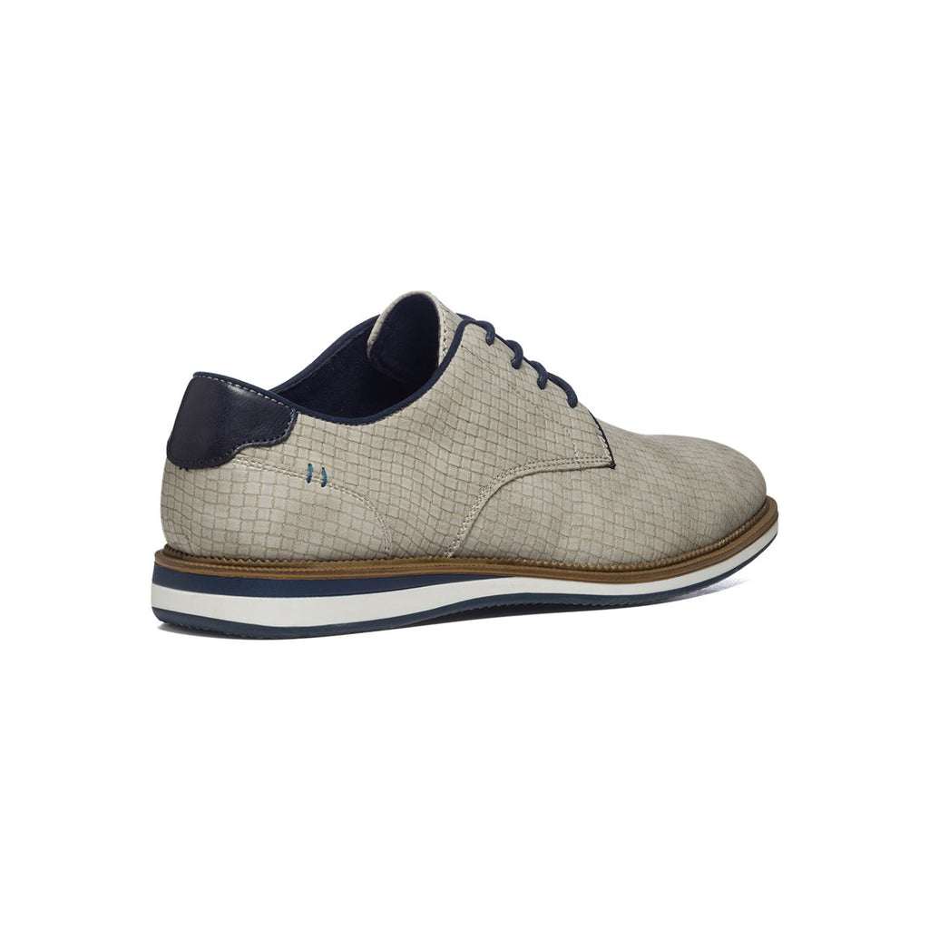 Stringate grigie in similpelle martellata con allacciatura Derby Patrick