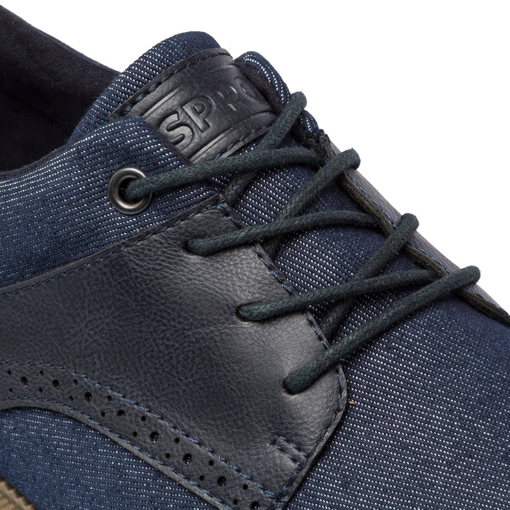 Stringate casual blu navy da uomo Patrick