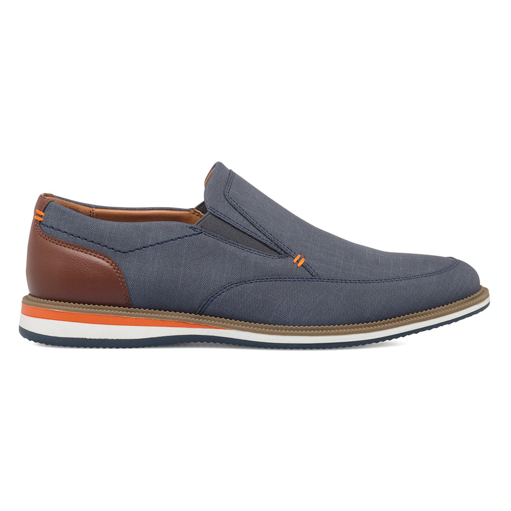 Mocassini casual blu da uomo Riflessi Urbani