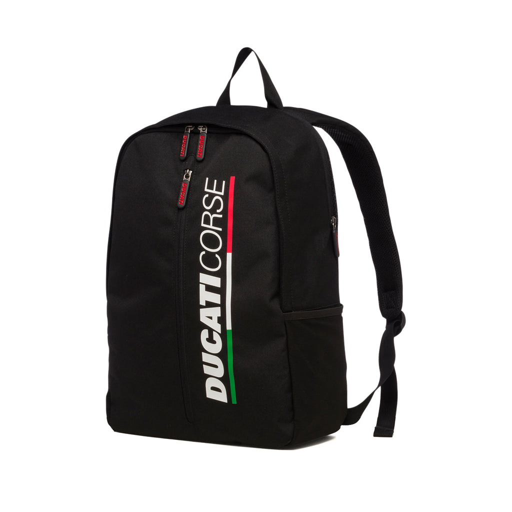 Zaino nero con logo Ducati Corse