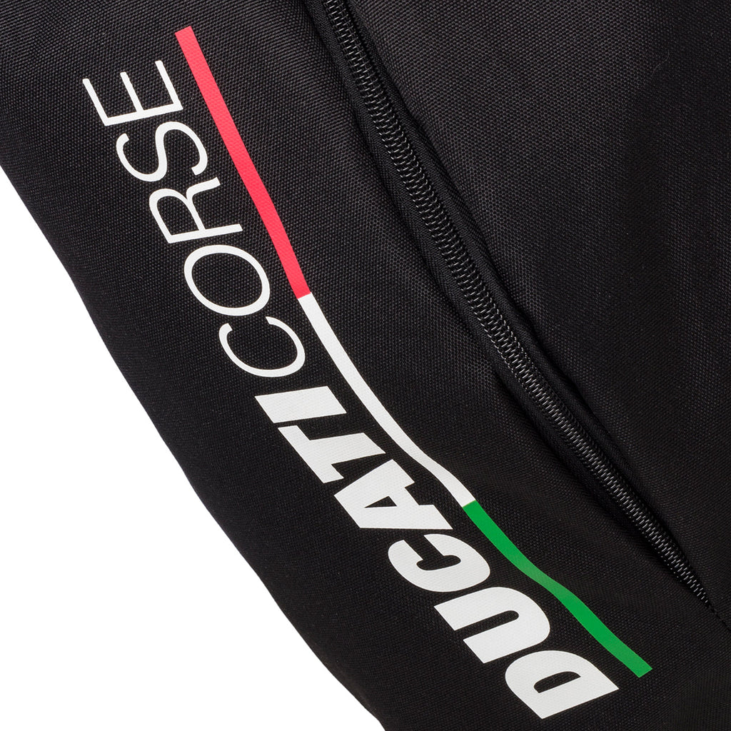 Zainetto nero con logo Ducati Corse