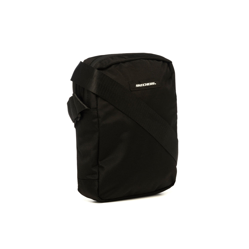 Borsello nero con logo Skechers