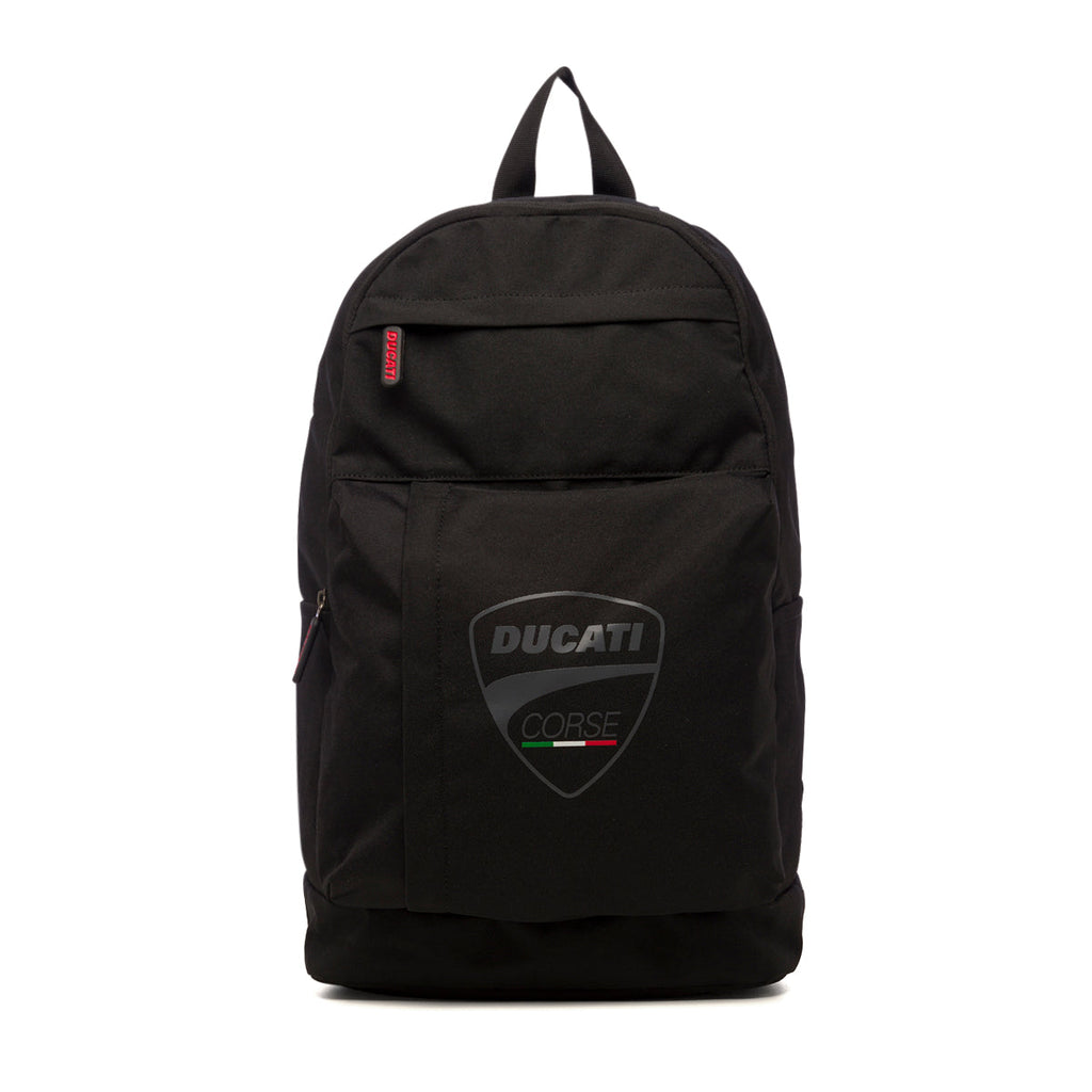 Zaino nero con astuccio portaoggetti Ducati Corse