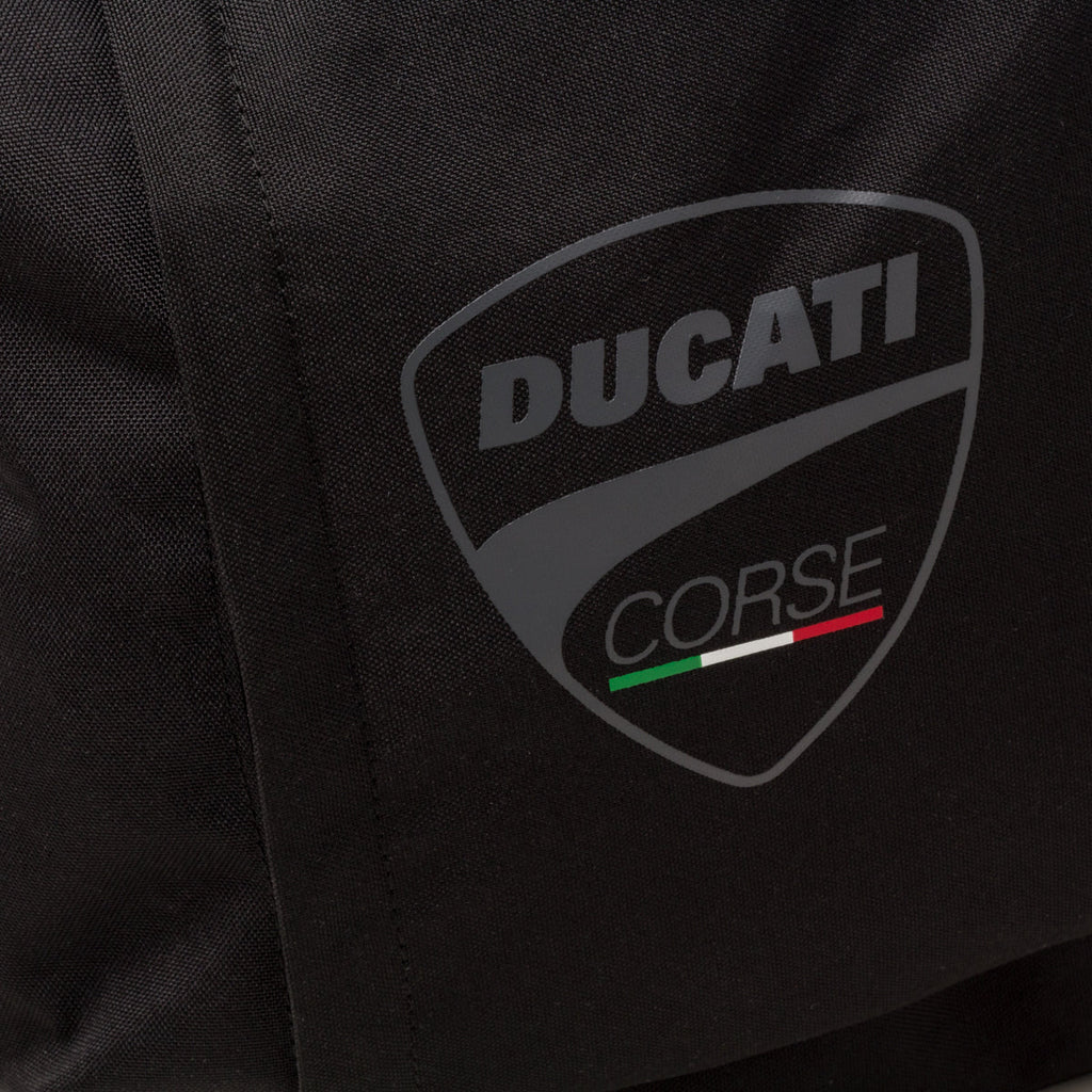 Zaino nero con astuccio portaoggetti Ducati Corse