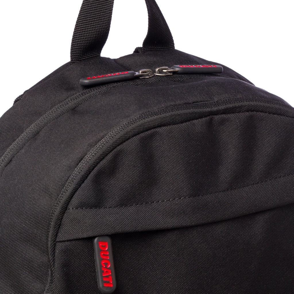 Zaino nero con astuccio portaoggetti Ducati Corse