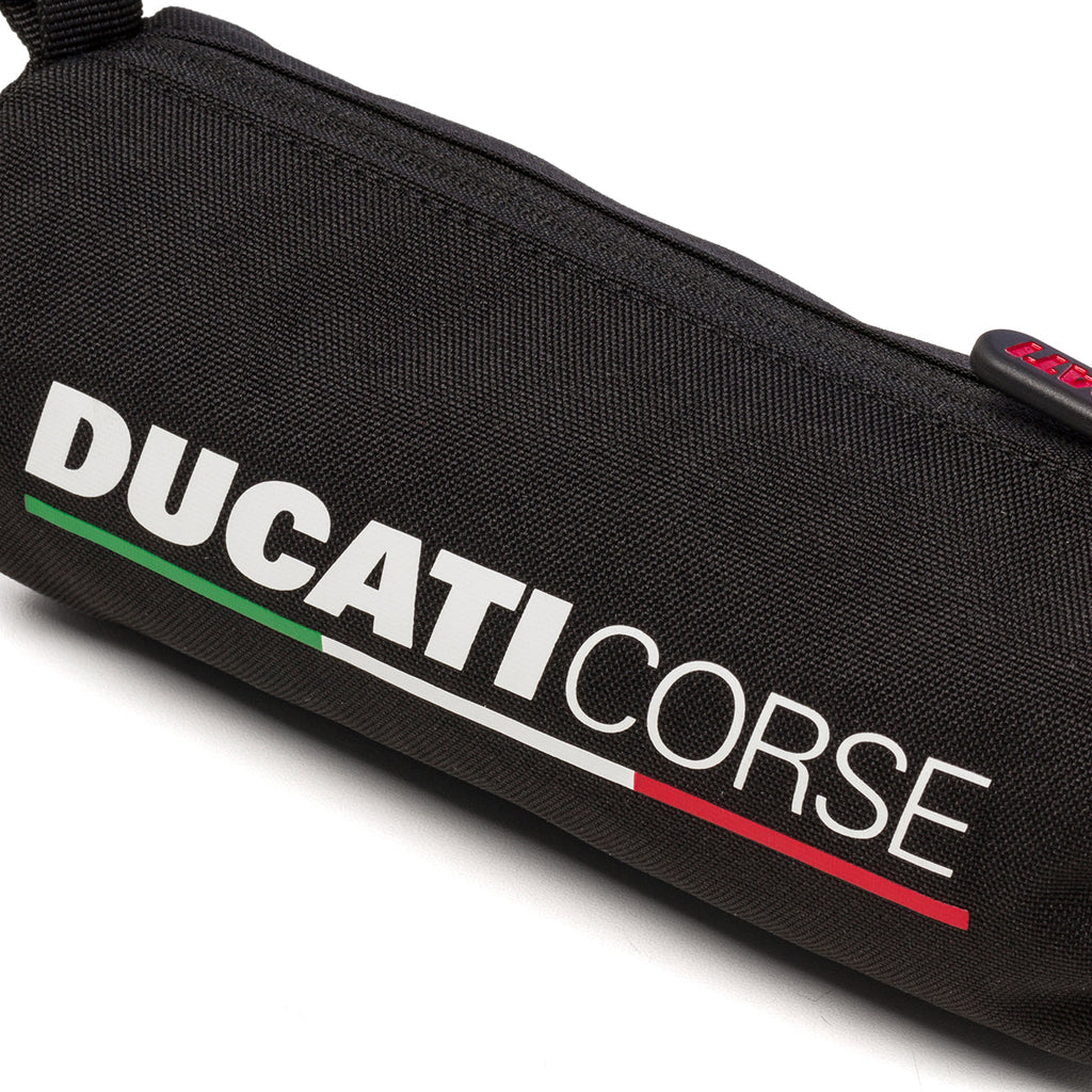 Zaino nero con astuccio portaoggetti Ducati Corse