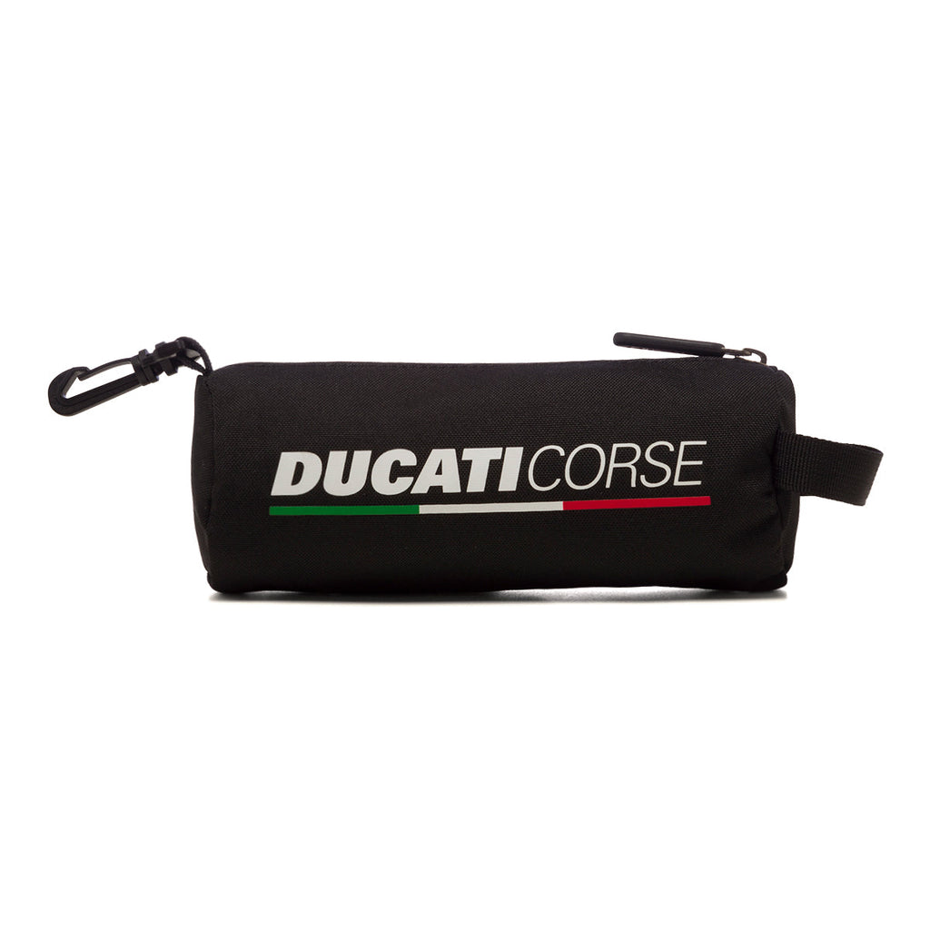 Zaino nero con astuccio portaoggetti Ducati Corse