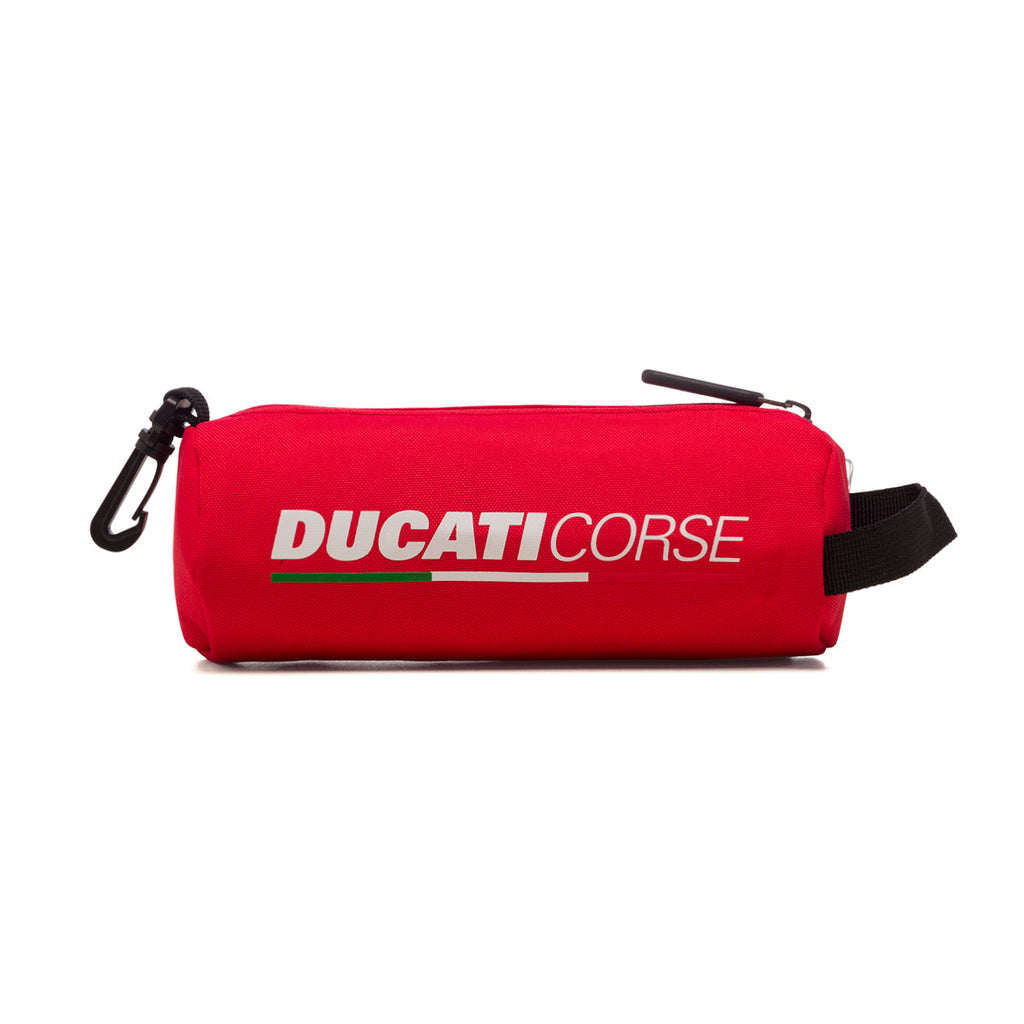 Zaino rosso con astuccio portaoggetti Ducati Corse