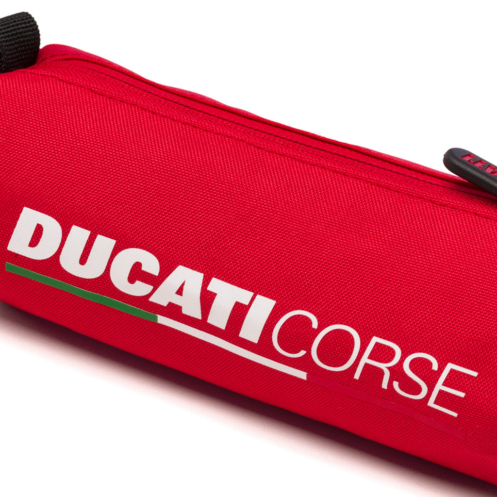 Zaino rosso con astuccio portaoggetti Ducati Corse