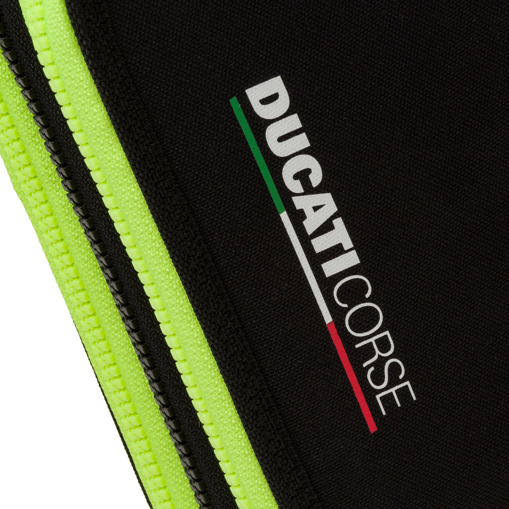 Astuccio a 3 cerniere nero con badge Ducati Corse