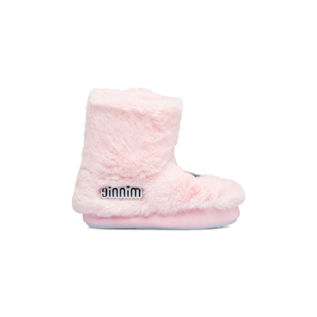 Pantofole da bambina rosa con stampa Minnie