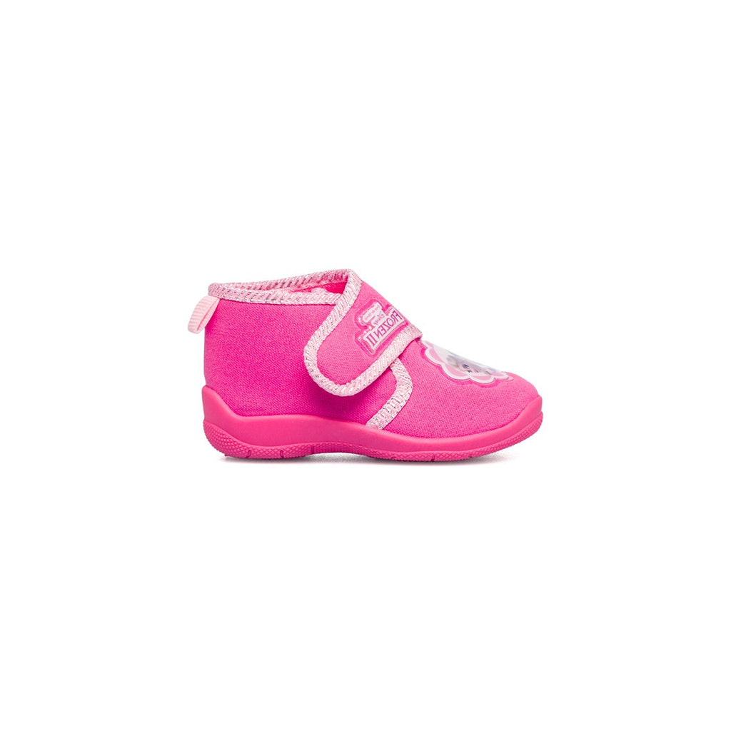 Pantofole da bambina fucsia con stampa Frozen