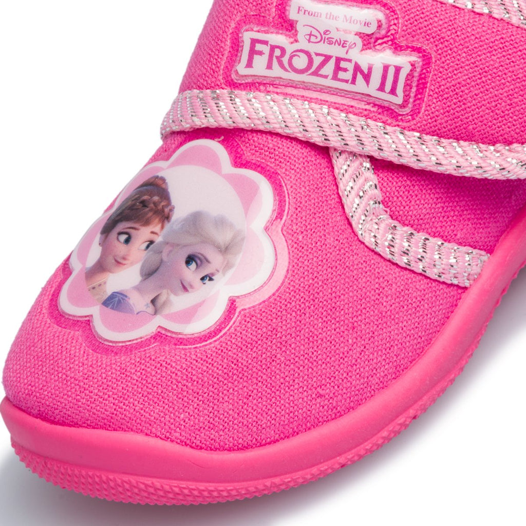 Pantofole da bambina fucsia con stampa Frozen