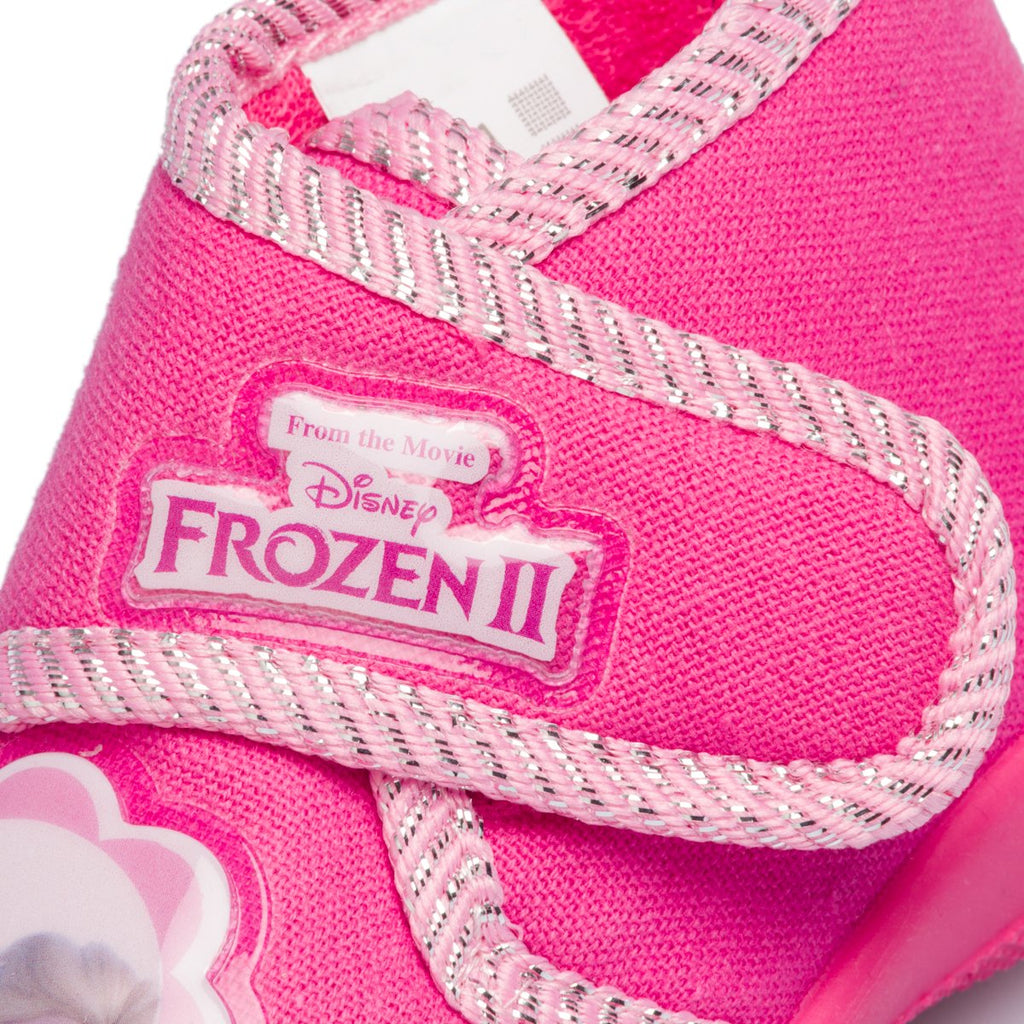 Pantofole da bambina fucsia con stampa Frozen