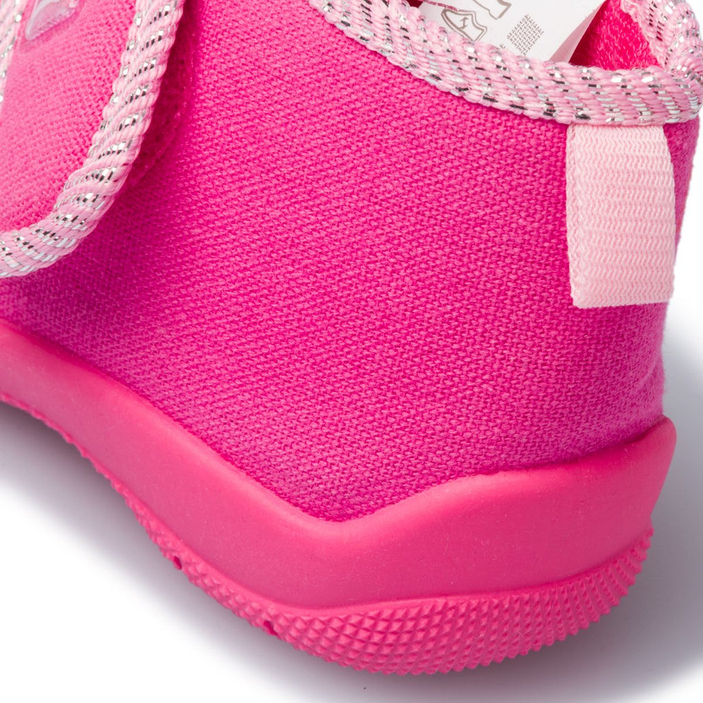 Pantofole da bambina fucsia con stampa Frozen