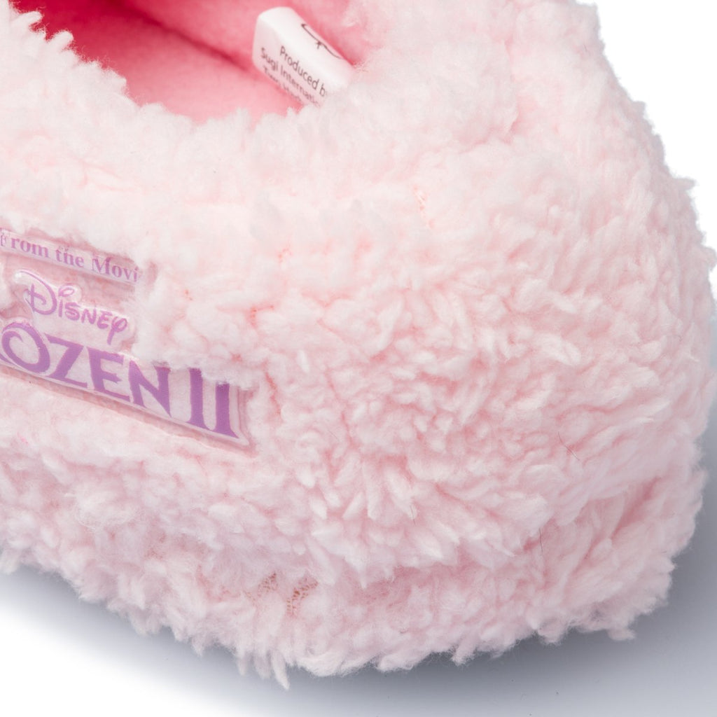 Pantofole da bambina rosa con stampa Frozen