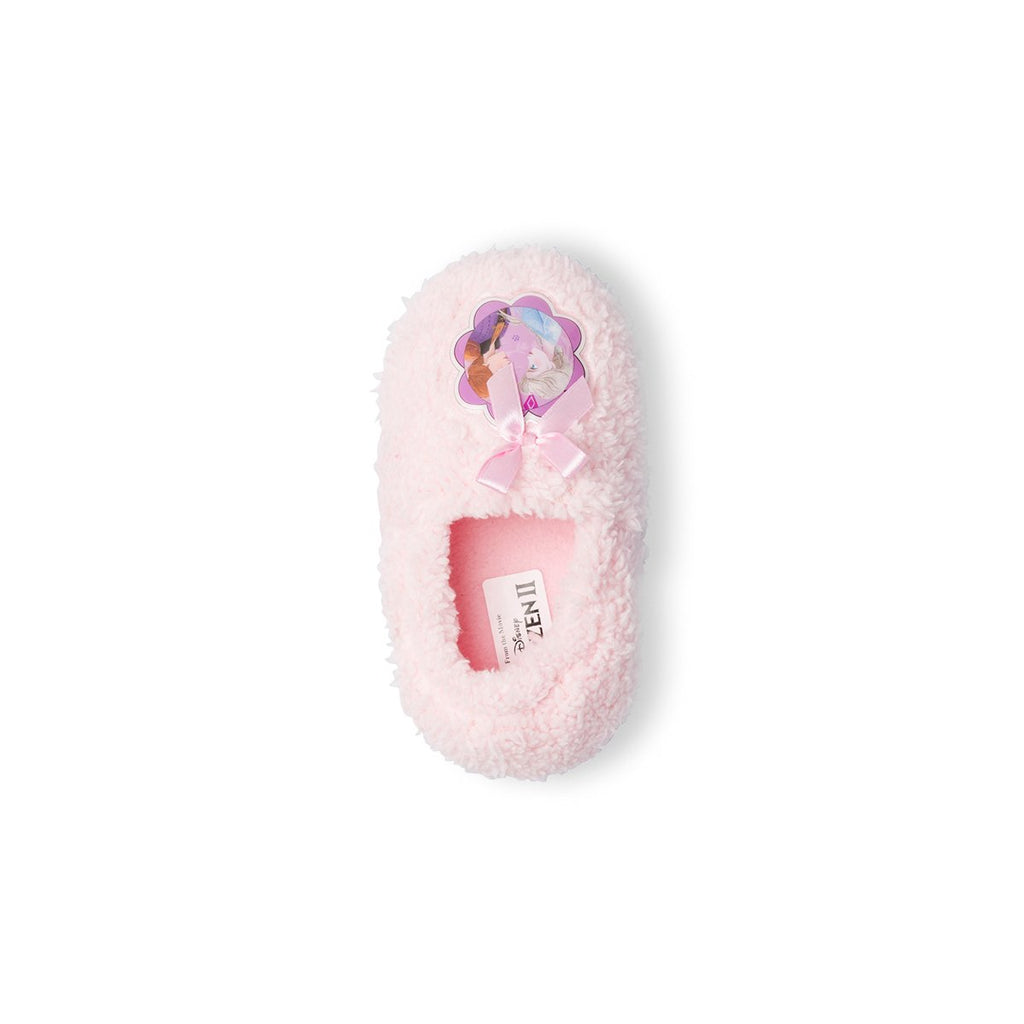 Pantofole da bambina rosa con stampa Frozen