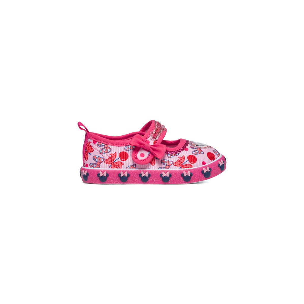 Ballerine fucsia e rosa con stampa Minnie