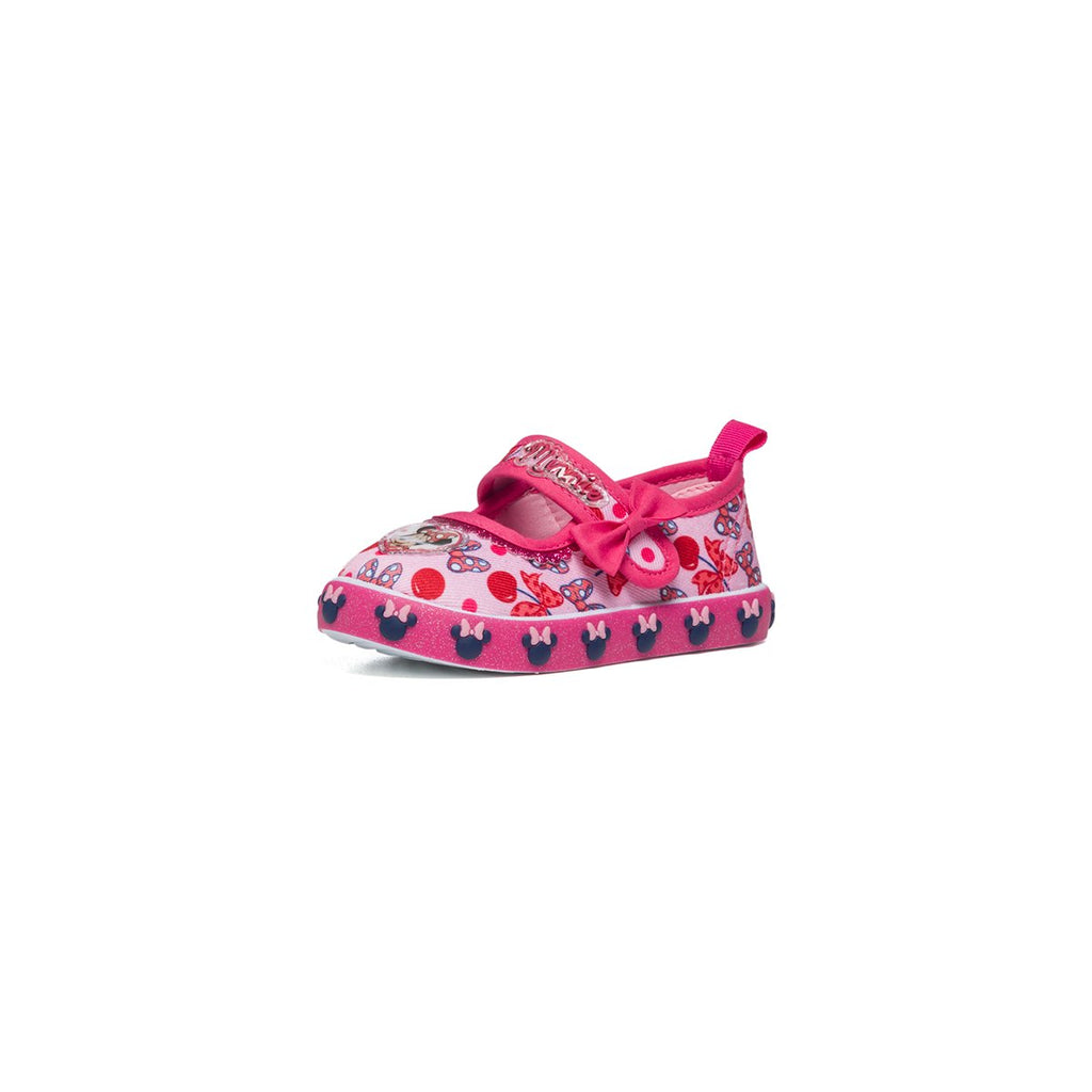 Ballerine fucsia e rosa con stampa Minnie