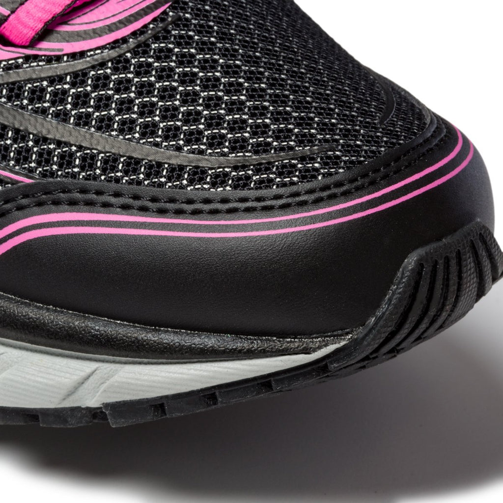 Scarpe da running nere e fucsia in tessuto con logo Australian Running 3