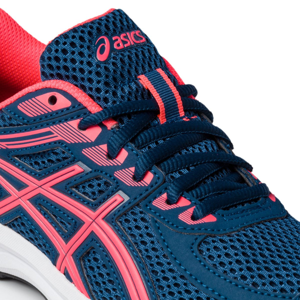 Scarpe da running blu in tessuto mesh Asics Gel-Braid