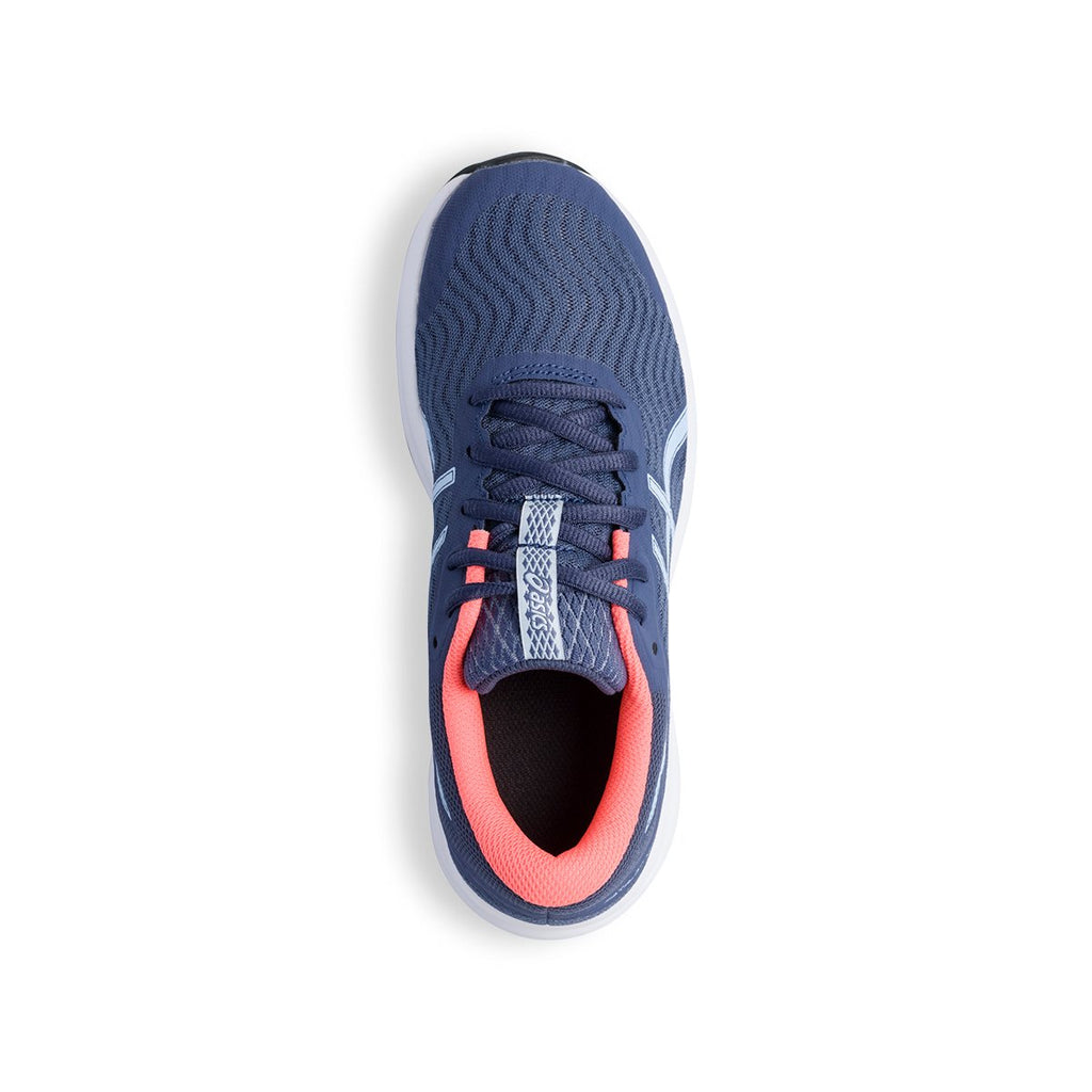 Scarpe da running blu con suola in Amplifoam Asics Patriot 12