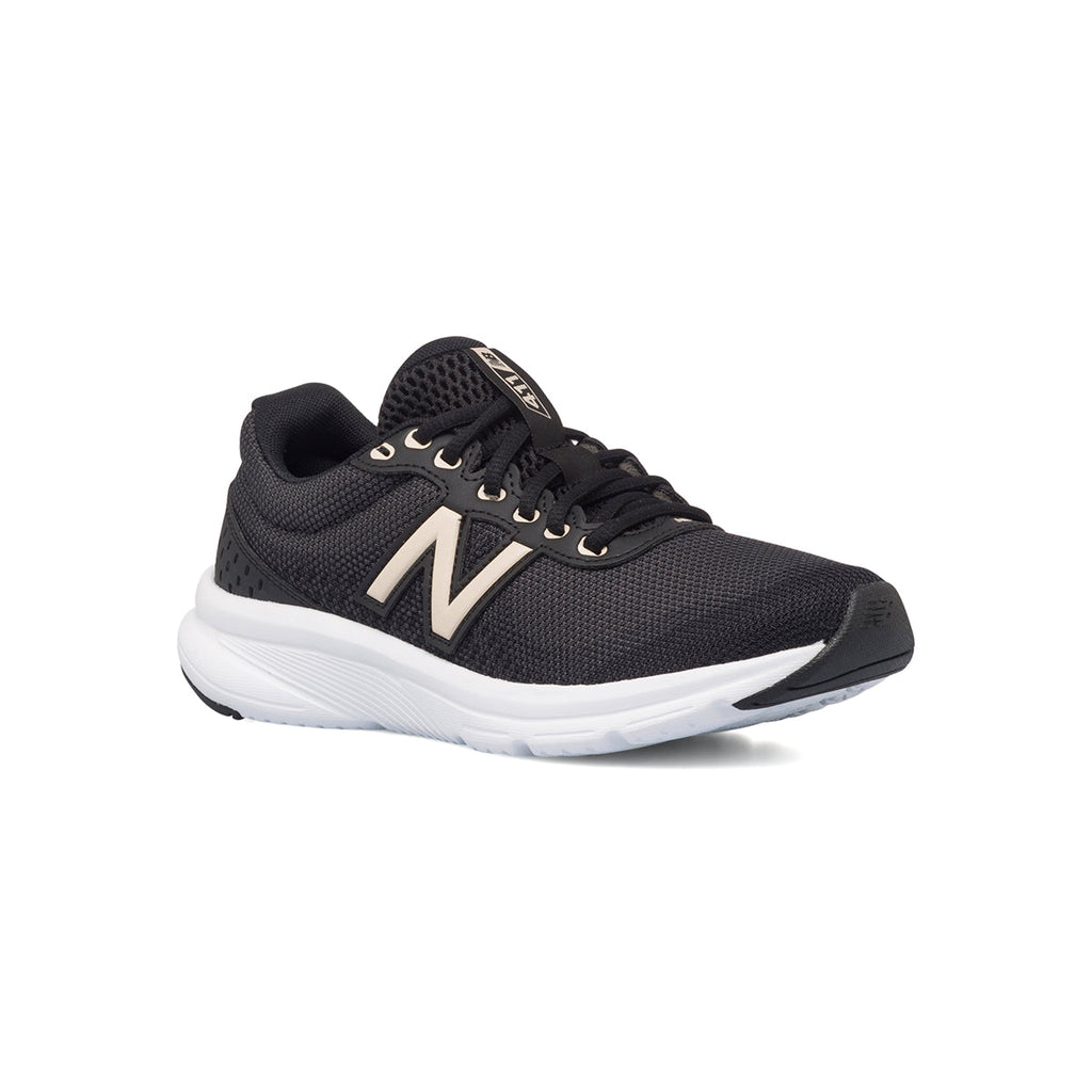 Scarpe sportive nere da donna con logo New Balance 411