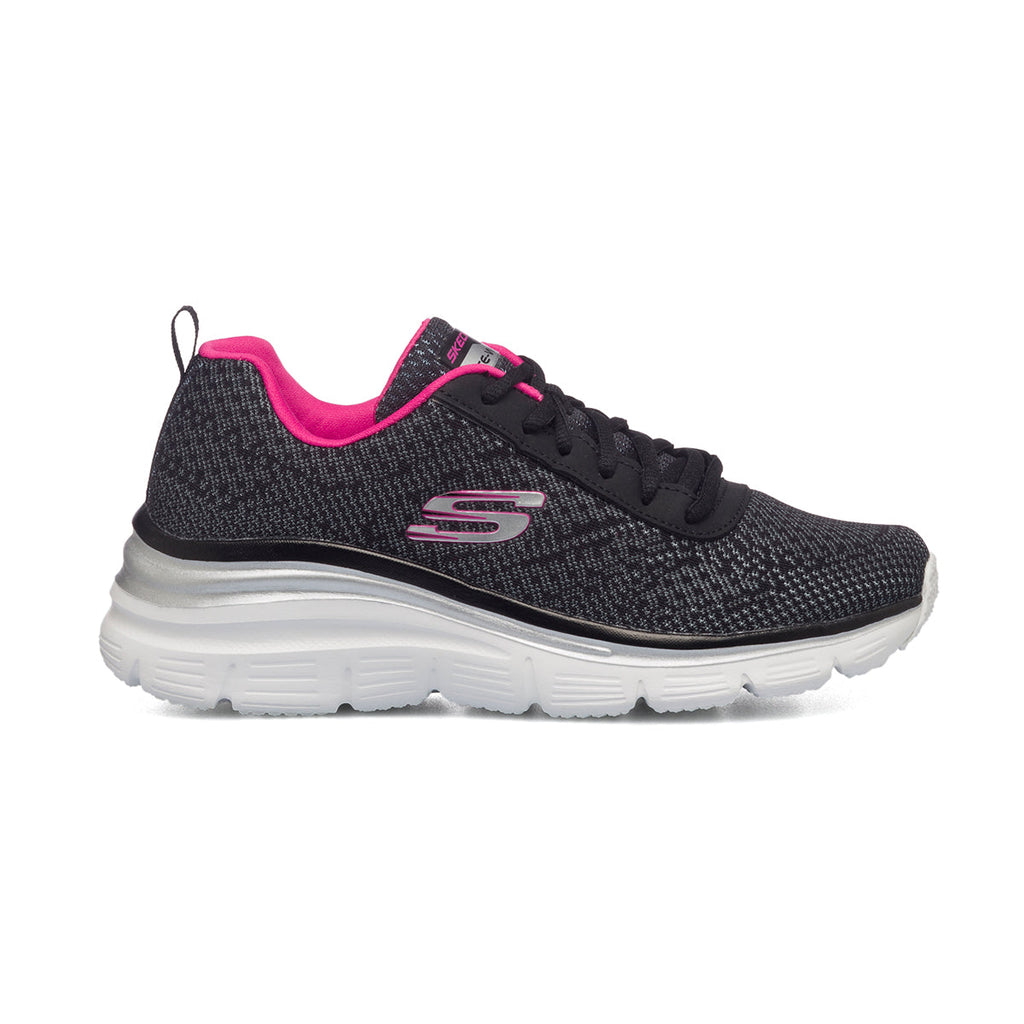 Scarpe da ginnastica bianche da donna Skechers Fashion Fit