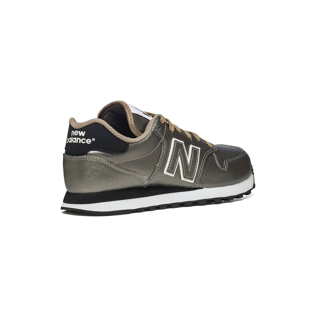 Sneakers argento effetto laminato New Balance 500 Metallic