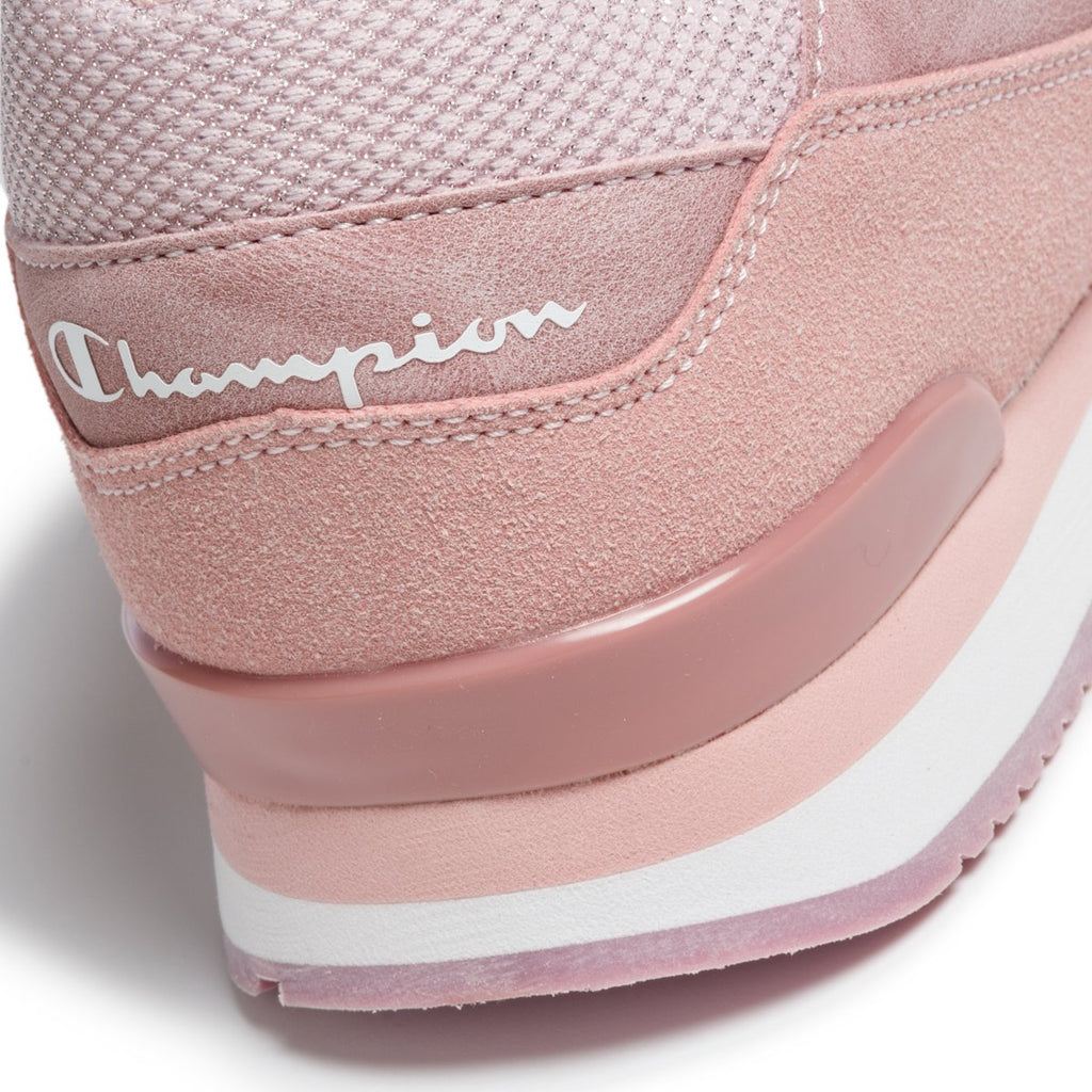 Scarpe da running rosa con logo laterale Champion C.J. Mix