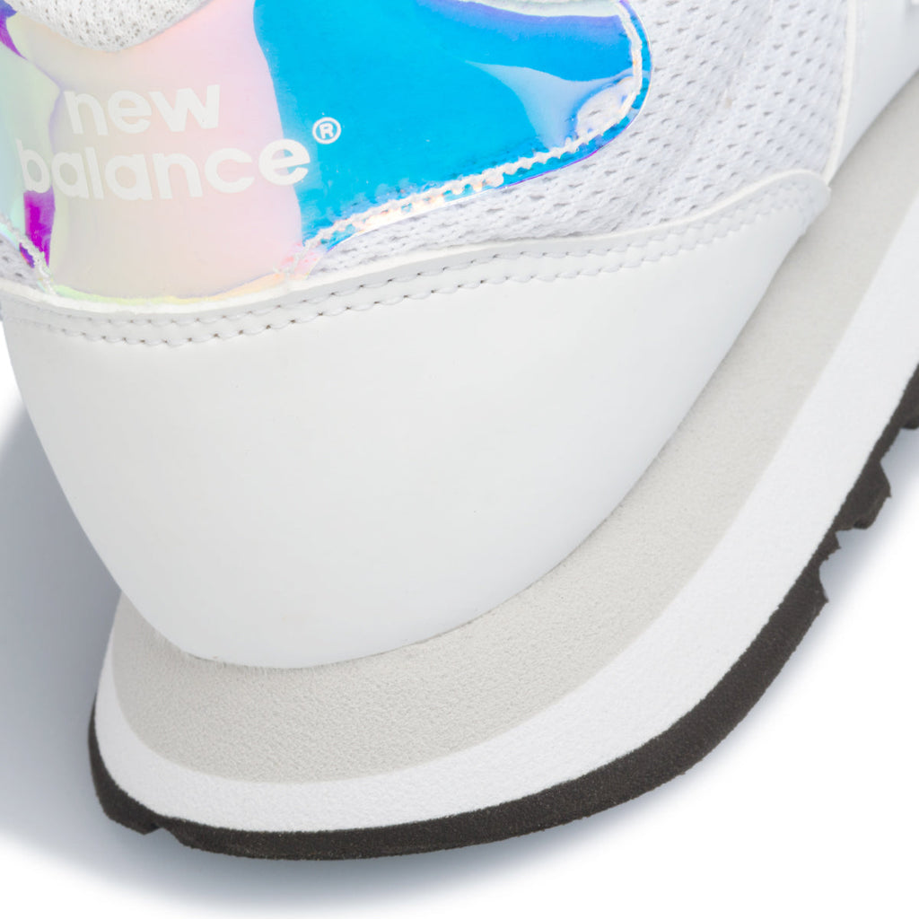 Scarpe sportive bianche da donna con logo laminato New Balance 500