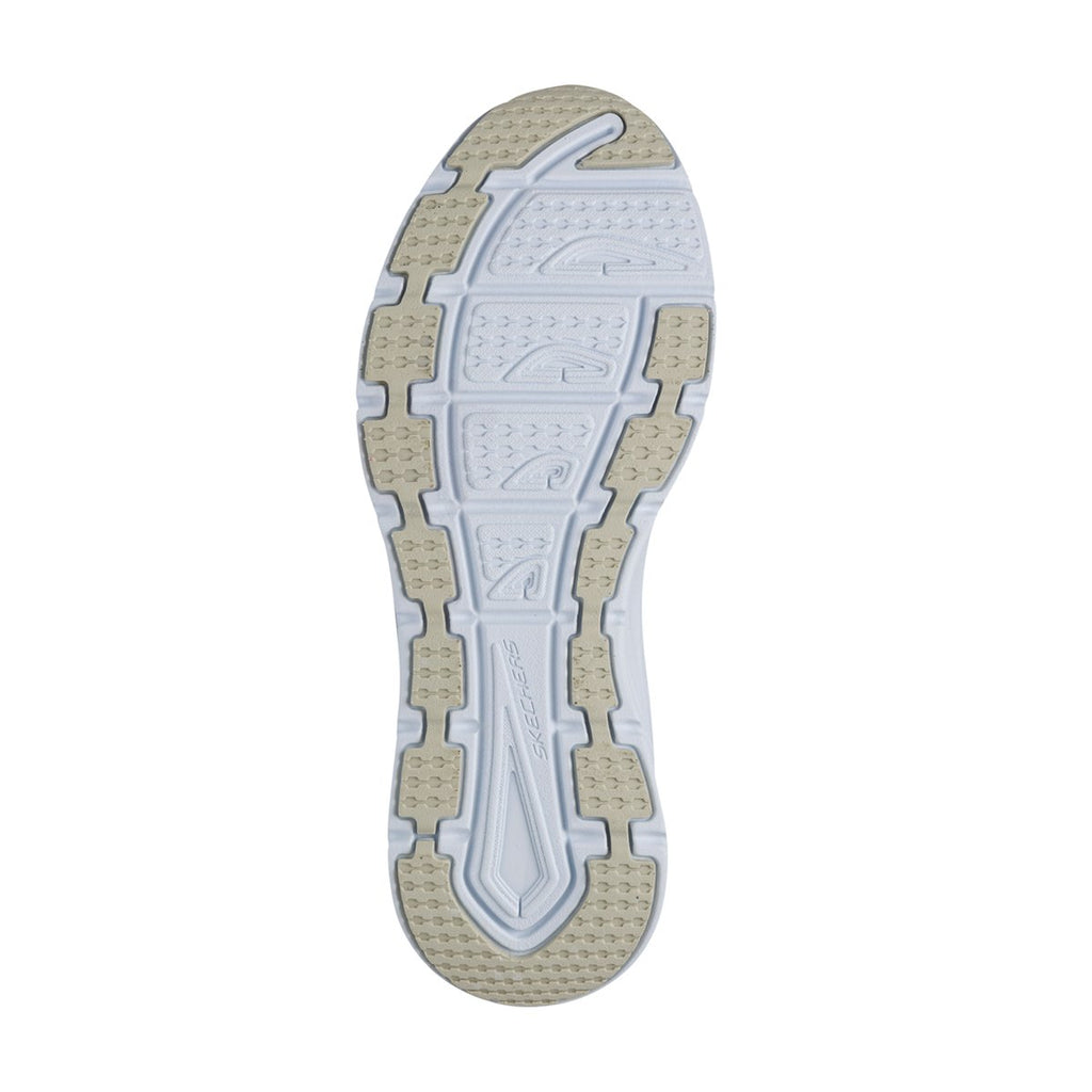 Scarpe da running bianche in tessuto mesh con soletta Memory Foam Skechers D'Lux Walker