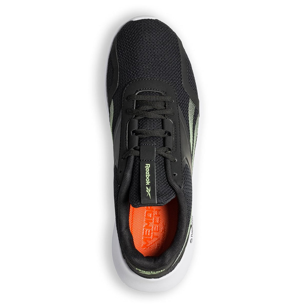 Scarpe da running nere in tessuto mesh con suola FuelFoam Reebok Energylux 2.0