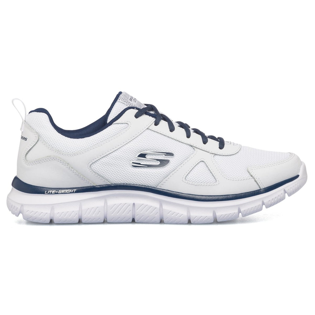 Scarpe da running bianche con suola Memory Foam Skechers Track