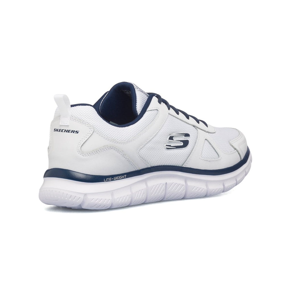 Scarpe da running bianche con suola Memory Foam Skechers Track