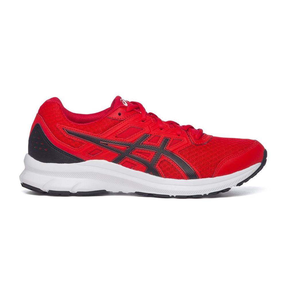 Scarpe da running rosse con strisce laterali a contrasto Asics Jolt 3