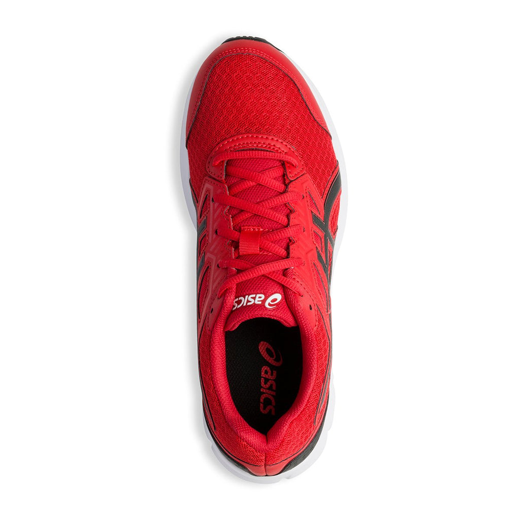 Scarpe da running rosse con strisce laterali a contrasto Asics Jolt 3