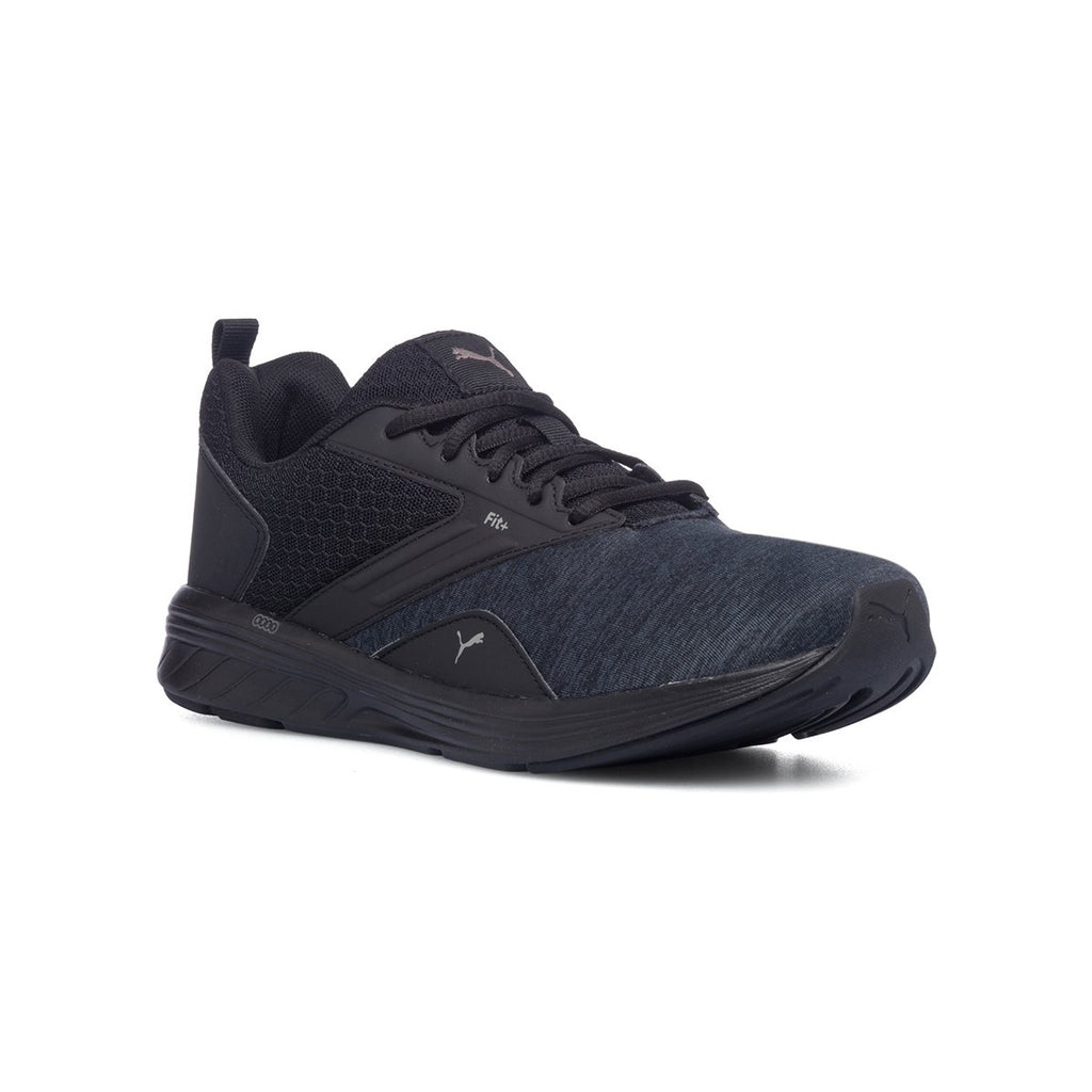 Scarpe da running nere in tessuto con logo a contrasto Puma Nrgy Comet
