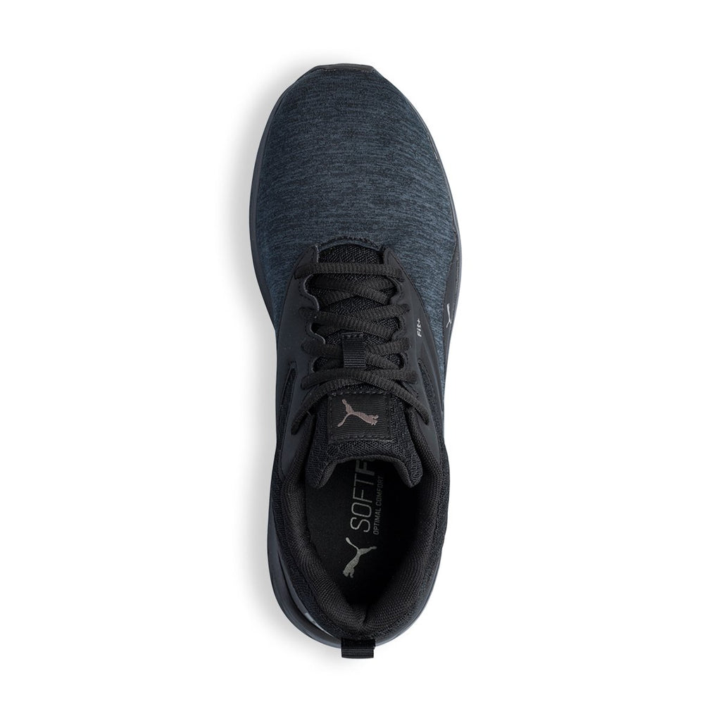 Scarpe da running nere in tessuto con logo a contrasto Puma Nrgy Comet