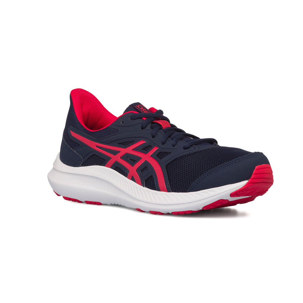 Scarpe da running blu da uomo con strisce laterali a contrasto Asics Jolt 4