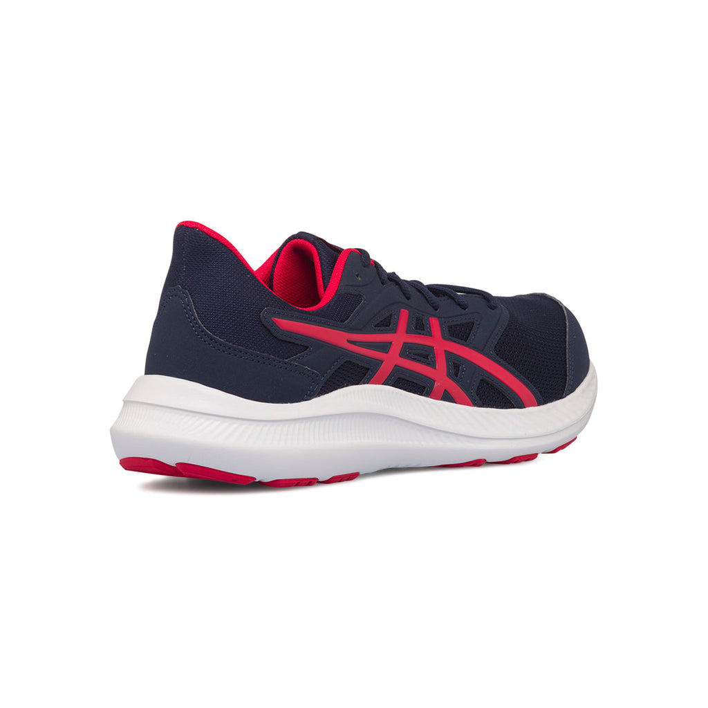 Scarpe da running blu da uomo con strisce laterali a contrasto Asics Jolt 4