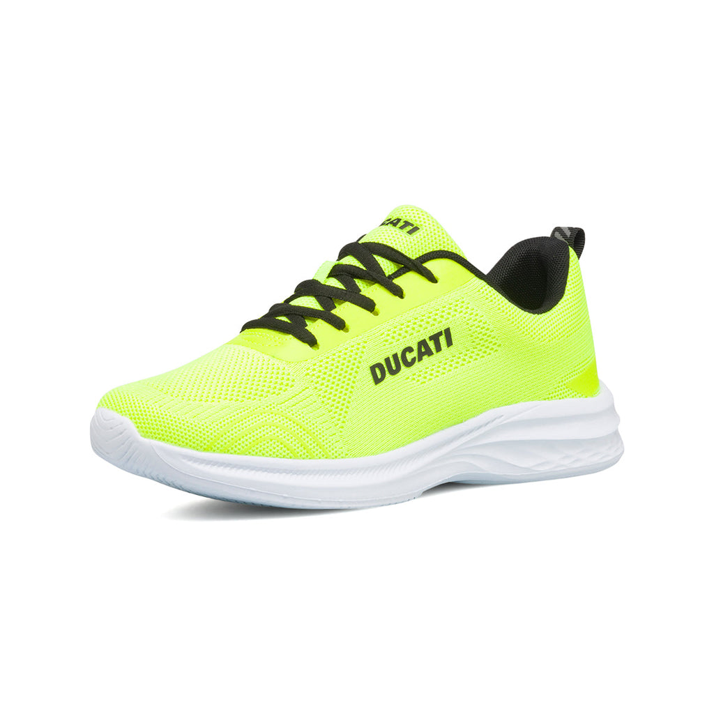 Scarpe sportive da uomo giallo fluo Ducati Damaso 2