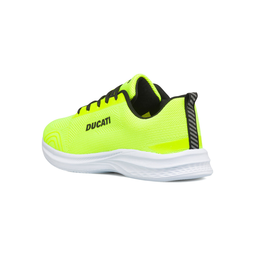 Scarpe sportive da uomo giallo fluo Ducati Damaso 2