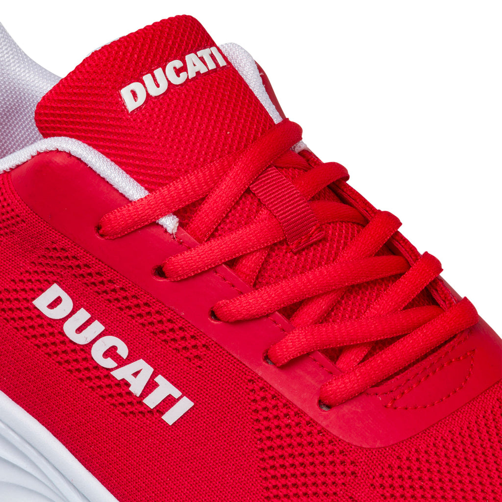 Scarpe sportive rosse da uomo Ducati Damaso 2